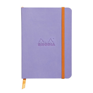 Rhodia Softcover Notebook - Medium - Iris - Dotted